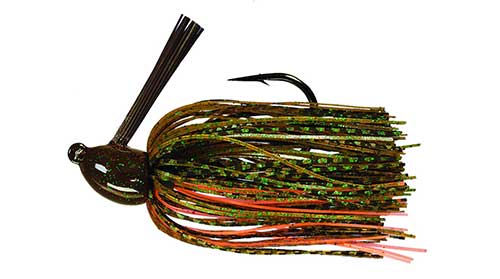 jig with crayfish combo bass lure