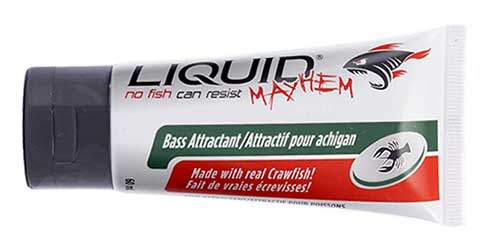 liquid mayhem bass scent made with real crawfish