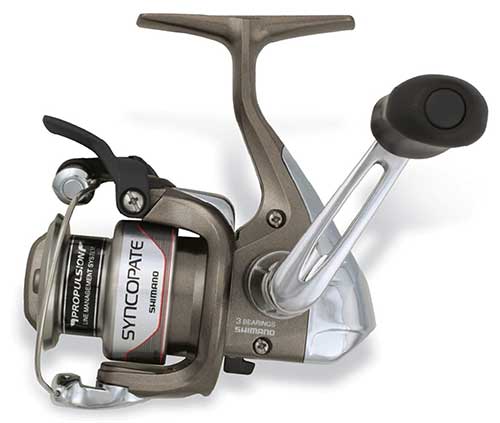 shimano syncopate front drag bass spinning reel
