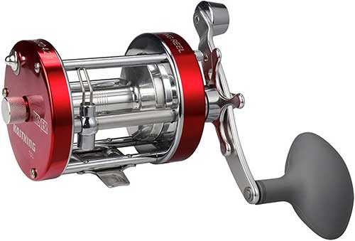 kastking rover round conventional reel for catfish and salmon fishing