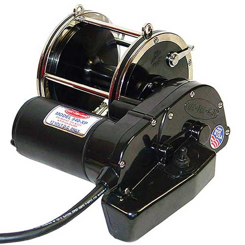 elec tra mate series electric reels