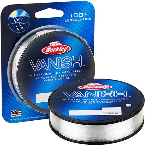 SENMA Fluorocarbon Fishing Line 100% Pure Fluorocarbon Coated Low Stretch High Strength Clear Invisible Casting Fishing Leader Line 300Yds 4.4LB-55.11LB 