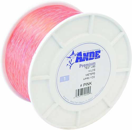 ande premium best pink fishing line