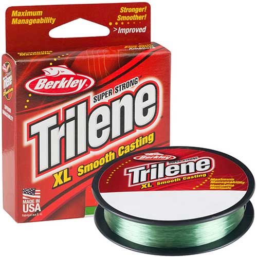 berkley xl trilene best monofilament fishing line for spinning reels