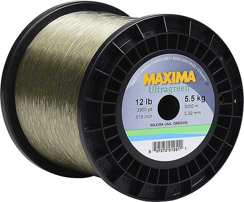 maxima ultragreen monofilament fishing line