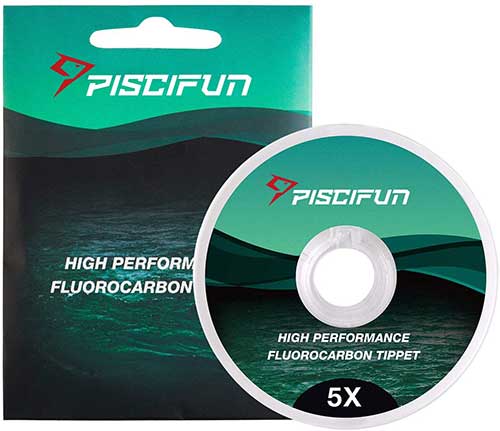 piscifun best fluorocarbon fly fishing tippet