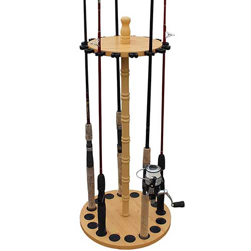 rush creek rod holder storage rack