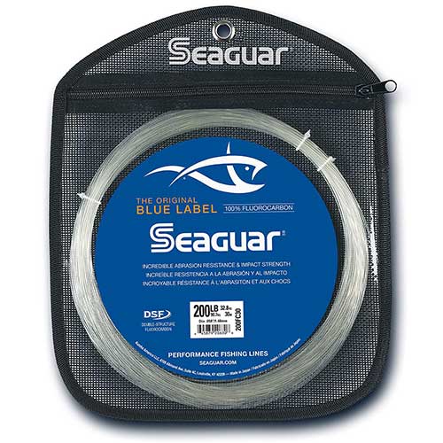 seaguar blue label best big game fluorocarbon leader