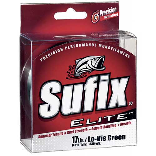 sufix elite monofilament fishing line