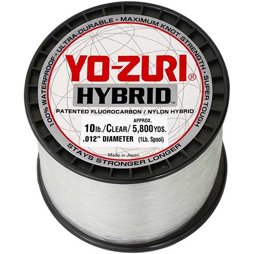 yo zuri hybrid clear monofilament fishing line