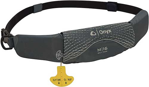 Onyx Unisex Inflatable Life Jacket Belt