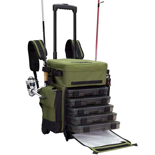 Elkton Tackle Backpack with Roller Wheels