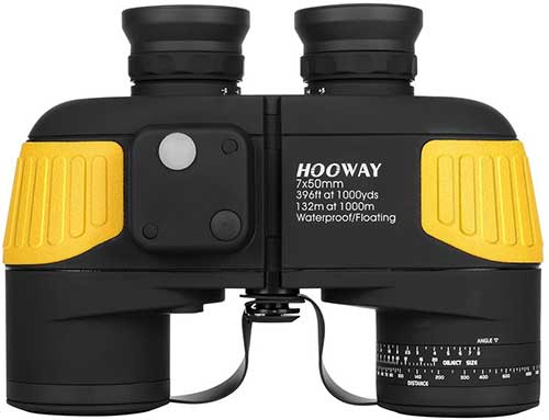 Hooway Waterproof and Floating Marine Binoculars