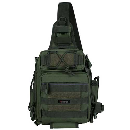 Piscifun Fishing Tackle Box Sling Backpack