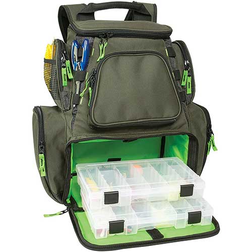 tackle backpack with cooler