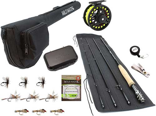 Wild Water Fly Fishing Rod and Reel Combo