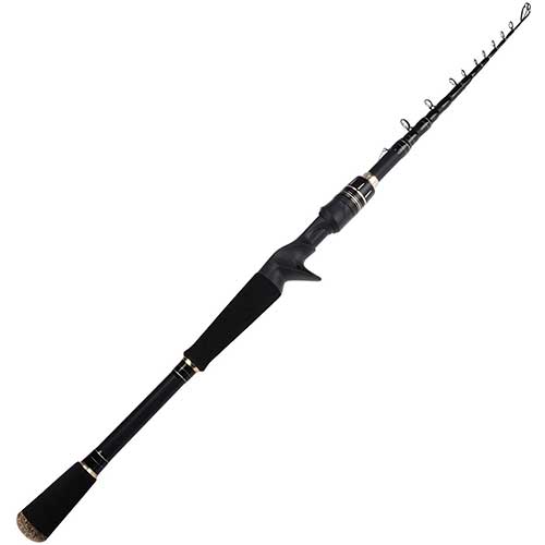 Kastking blackhawk telescopic baitcasting rod