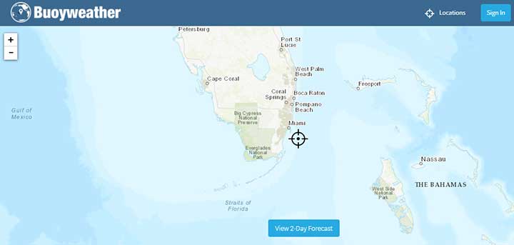 buoyweather marine weather and forecast