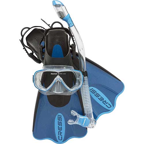 cressi onda mask palau short fins and snorkel