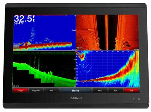 garmin 8612xsv fish finder and chartplotter