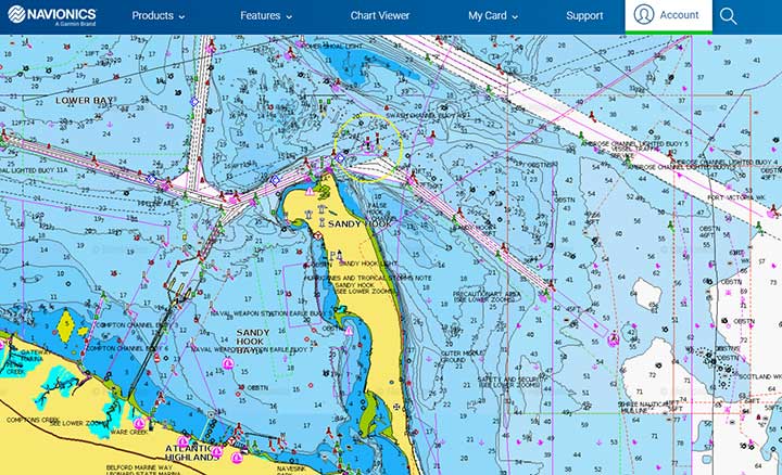 navionics for bad weather conditions