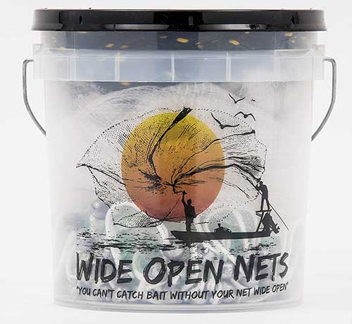 wide open cast nets