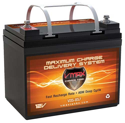 Vmax 35 amp hour trolling motor battery for kayaks