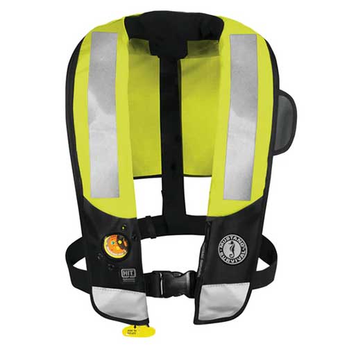 mustang survival high visibility yellow pfd