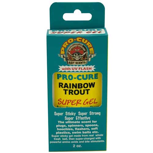 pro cure trout scent super gel with uv flash